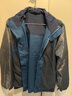JEEP SPIRIT吉普冲锋衣男秋冬夹克防风外套三合一户外连帽登山服 深蓝 2XL 实拍图