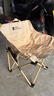 牧高笛（MOBIGARDEN）儿童月亮椅折叠椅 户外露营家庭野餐折叠椅 NX25665001 细沙黄 实拍图