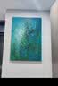 忒派《新翠》客厅抽象装饰画高级感简约现代挂画绿色手绘肌理油画 A-无框画 80*120cm 实拍图