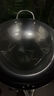 艾美仕炒锅 无涂层精铁炒锅铁锅炒菜锅真不锈电磁炉燃气灶通用 无盖30cm 实拍图