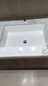 FOAO 德国大容量平底台下盆卫生间方形洗脸盆石下盆陶瓷嵌入式洗手盆 21寸单盆+龙头套装（6选1） 实拍图