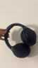 索尼（SONY） WH-1000XM4 头戴式无线耳机 蓝牙降噪耳机 网课游戏适用耳麦礼物送男女友学生 深夜蓝 实拍图