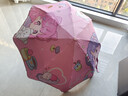 防回弹儿童圆角雨伞男女孩晴雨两用伞折叠全自动小学生上学专用伞 可爱女孩【圆角防戳/安全反光】 晒单实拍图
