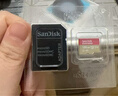 闪迪（SanDisk）128GB TF(MicroSD)内存卡 4K极速金卡A2 V30 U3行车记录仪 运动相机无人机 监控存储卡 读190MB/s 实拍图