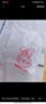 牧萌（moremerry）儿童雨衣男童女童学生上学带书包位卡通雨披 磨砂白加厚款3XL 实拍图