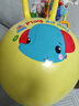 费雪（Fisher-Price）儿童玩具球宝宝感统训练跳跳羊角球38cm黄色带充气泵生日礼物礼品 实拍图