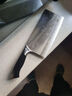 十八子作复合钢刀具家用菜刀典雅切片刀SL1608-B【精美礼盒装】 实拍图