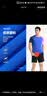 李宁（LI-NING）乒乓球服男女款羽毛球速干透气短袖运动服比赛服运动套装 黑色 XL 实拍图