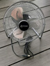 风轻杨电风扇工业风扇趴地扇落地壁挂多用风扇大功率强力风扇纯铜电机台扇办公家用10/12/14/16/18/20寸 铜线电机10寸3档黑色1.5米线(桌面小风扇) 实拍图