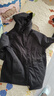 蕉下（beneunder）外套女气绒棉服中暖弹力连帽户外运动秋冬CL231漫暮黑M 实拍图