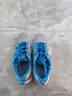 安踏男鞋运动鞋男秋冬季男士软底网面透气跑步鞋休闲鞋皮面防水鞋子男 (网面透气)中灰/魅力蓝 42.5 （9码） 实拍图