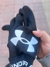 安德玛（Under Armour）骑行手套冬季男女保暖加绒电动摩托自行车防寒风触屏运动滑雪手套 实拍图