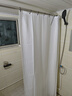 京东京造耐用系列浴帘卫生间加厚宽防水遮光淋浴室隔断窗帘华夫格180*200 实拍图