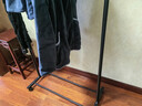 密林衣架单杆宿舍衣帽架室内挂衣架落地挂架卧室置物架 黑色单杆100CM 实拍图