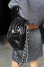 CHARLES&KEITH子母链条大容量流浪包托特包单肩斜挎包女包生日礼物CK2-40671449 【L号】Black黑色 L 实拍图