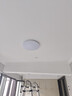 雷士（NVC）led吸顶灯阳台灯现代简约家用圆形房间卧室灯百搭灯具 24W正白光 实拍图