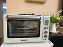 北鼎（Buydeem）电烤箱 家用多功能小烤箱 全自动台式迷你 空气炸烤鸡发酵 智能温控 一键操作烤箱 【浅衫绿】T535|7大功能|一键操作 31.5L 实拍图