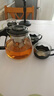 【京东物流】茶壶套装大容量玻璃茶杯带滤网耐高温茶具 1000ml壶+4杯子 实拍图