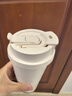 富光拾喜保温杯咖啡杯316L不锈钢男女士不锈钢水杯便携车载杯子白色520ml 实拍图
