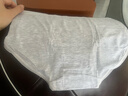 三枪女士内裤莫代尔柔软透气舒适中腰纯棉裆布女式三角裤【3枚装】 实拍图