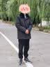 老爷车（LAOYECHE）中年爸爸装中长款男士棉服冬季加绒加厚保暖外套男老年人冬天棉衣 实拍图