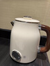 美的（Midea）艺术家电热水壶  烧水壶自动断电保温一体  1.6L大容量电热水壶 316L不锈钢恒温壶 精准控温 63-Q 实拍图