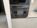美的（Midea）【国家补贴】嵌入式微蒸烤炸炖5合1蒸烤箱一体机GR6 55L家用 大热风脱脂燃卡全域双彩屏烤箱R6 实拍图