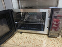 格兰仕（Galanz）变频微波炉烤箱一体机 不锈钢内胆家用25升大容量一级能效平板式光波炉G90F25CSPV-BM1(G0) 实拍图