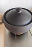 雅城荥窑荥经砂锅家用煲汤耐高温火锅燃气灶明火黑砂土陶细沙无釉砂锅 福满丨适合1-2人使用 2L 实拍图