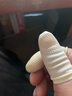 麻点颗粒防滑乳胶手指套加厚耐磨干活用的果农套袋财务点钞翻页工作劳保防水防痛干裂手指头护具保护套 白色麻点手指套（50个/包） L码 实拍图