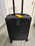 SOO行李箱男万向轮拉杆箱耐磨抗摔20英寸A330旅行箱密码箱女商务黑色 实拍图