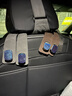 迪加伦车载座椅背挂钩隐藏双挂钩汽车翻毛皮后排车内包包承重收纳钩 2个 实拍图
