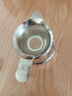 不锈钢加厚无磁双耳网茶漏茶道茶具配件茶叶过滤器茶滤网 201不锈钢茶漏小号+托架【1套】 实拍图