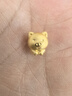周生生 十二生肖串珠足金黄金转运珠情侣款本命年组合单颗定价 小香猪 93702C 实拍图