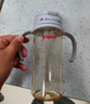 贝亲（Pigeon）自然离乳 PPSU重力球吸管双把手奶瓶 330mL 12月+ AA253 实拍图