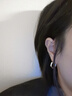 Arsis【许妍同款】自由搭配潺流耳圈耳钉女原创耳饰圣诞节礼物送女友 银色小号 实拍图