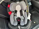 猫头鹰卢娜2 儿童安全座椅0-12岁婴儿车载360度旋转 新法规-卢娜2深空黑 实拍图