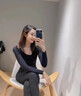 CleainKorte保暖内衣女加绒加厚发热德绒抗静电内搭无痕男士秋衣秋裤保暖套装 倍暖-女【含羊绒蛋白】裸粉色 XL 实拍图