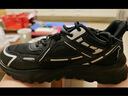 回力男鞋软底运动鞋子男百搭休闲跑步鞋减震 黑色 43 实拍图