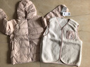 巴拉巴拉童装儿童羽绒服两件套男童女童套装2024冬装连帽外套208424107237 实拍图