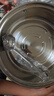 荣事达（Royalstar）火锅专用锅汤锅304不锈钢锅火锅盆燃气电磁炉通用32cm 实拍图