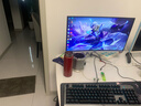 LGBM台式电脑显示屏1080P高清电竞曲面游戏电竞高刷液晶屏幕 24寸曲面/平面 白色 实拍图