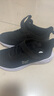 361°儿童运动鞋男童跑鞋秋冬密网轻便魔术贴女童皮革加绒保暖运动鞋 【四季密网】碳黑/银色 42 实拍图