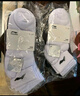 李宁（LI-NING）袜子运动袜（5双）四季跑步羽毛球袜男女防臭吸汗生活袜篮球袜棉 实拍图