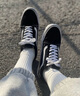 VANS范斯官方 升级款ComfyCush Old Skool舒舒服服运动鞋低帮 黑色 44 实拍图