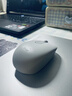 罗技（Logitech）M196 无线蓝牙鼠标 办公鼠标 笔记本商务办公家用 小巧便携 对称手型 珍珠白 实拍图