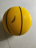 安踏静音篮球5号儿童拍拍球室内无声儿童训练玩具球软皮球静音球 黄色 实拍图