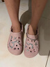 卡骆驰（CROCS）洞洞鞋贝雅男鞋女鞋轻便耐磨一脚蹬拖鞋休闲鞋|10126 矿石粉-6TY 39 (240mm) 实拍图