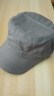 啄木鸟帽子夏季男士遮阳平顶帽防晒爸爸休闲潮流百搭太阳帽鸭舌帽 灰色 均码可调节 实拍图