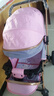 安贝尼 婴儿推车可坐可躺双向推行小孩手推车四轮减震可折叠BB车 至尊版-樱花粉四轮橡胶+四轮减震 实拍图